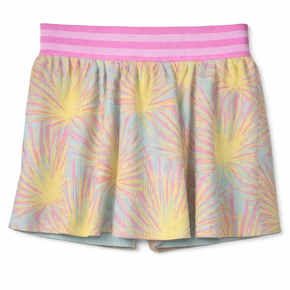 Emily McCarthy Palm Print Skort Preppy Resort‎ Coastal Tennis Skirt XL